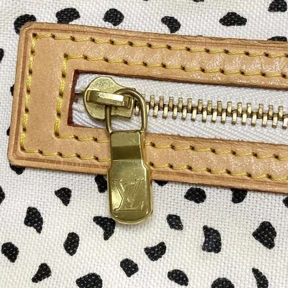 Auth LOUIS VUITTON Neverfull MM M40684 Blanc Louis Vuitton x Yayoi Kusama GI4122 - Picture 16 of 16